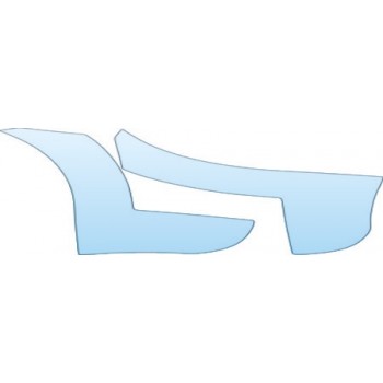 PAINT PROTECTION KIT - 2011 DODGE JOURNEY MAINSTREET  SPLASH KIT - PRECUT PPF CLEAR BRA WRAP