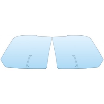 PAINT PROTECTION KIT - 2011 DODGE RAM LARAMIE 2500 HEADLIGHTS KIT - PRECUT PPF CLEAR BRA WRAP