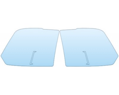 PAINT PROTECTION KIT - 2011 DODGE RAM LARAMIE 2500 HEADLIGHTS KIT - PRECUT PPF CLEAR BRA WRAP