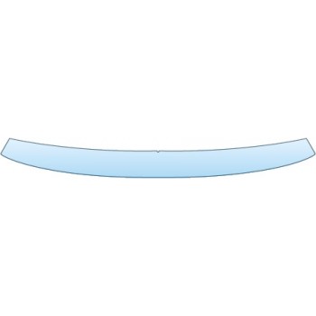 PAINT PROTECTION KIT - 2015 DODGE DART GT  REAR BUMPER DECK - PRECUT PPF CLEAR BRA WRAP