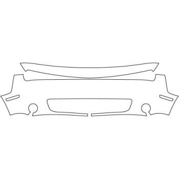 2015 DODGE CHALLENGER R/T SCAT PACK  Bumper