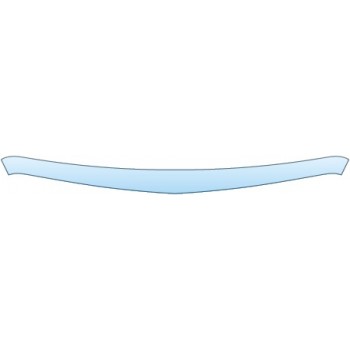 PAINT PROTECTION KIT - 2014 DODGE CHALLENGER SXT  UPPER BUMPER - PRECUT PPF CLEAR BRA WRAP