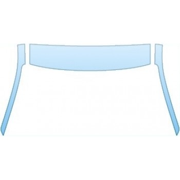 PAINT PROTECTION KIT - 2014 DODGE AVENGER SXT  ROOF A-PILLAR - PRECUT PPF CLEAR BRA WRAP