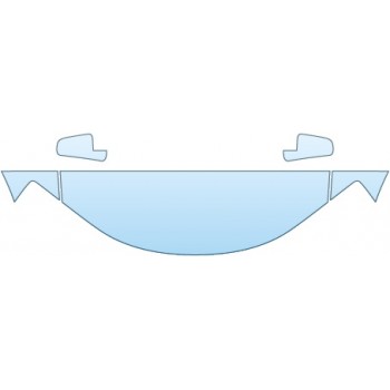 PAINT PROTECTION KIT - 2014 DODGE AVENGER SXT  STANDARD HOOD FENDER MIRROR - PRECUT PPF CLEAR BRA WRAP