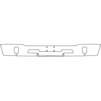 2015 DODGE RAM 1500 TRADESMAN Lower Bumper