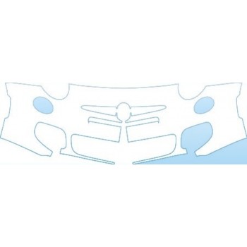 Precut PPF Kit – Clear Bra Paint Protection Film PAINT PROTECTION KIT - 2012 FIAT 500 SPORT BUMPER KIT - PRECUT PPF CLEAR BRA WRAP