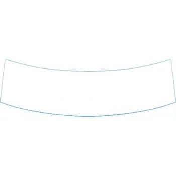 PAINT PROTECTION KIT - 2012 FIAT 500 POP  REAR BUMPER DECK KIT - PRECUT PPF CLEAR BRA WRAP