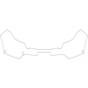 2012 FORD EXPLORER LIMITED  Bumper(limited With Plate Cut Out) Kit