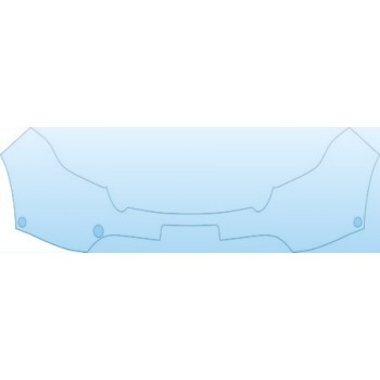 PAINT PROTECTION KIT - 2011 FORD EXPLORER LIMITED  BUMPER(LIMITED WITH PLATE CUT OUT) KIT - PRECUT PPF CLEAR BRA WRAP