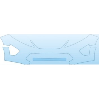 PAINT PROTECTION KIT - 2011 FORD FIESTA SEDAN S BUMPER(30 INCH) KIT - PRECUT PPF CLEAR BRA WRAP
