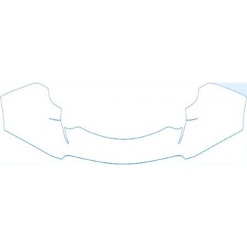 PAINT PROTECTION KIT - 2012 FORD EXPLORER XLT  FULL REAR BUMPER KIT - PRECUT PPF CLEAR BRA WRAP