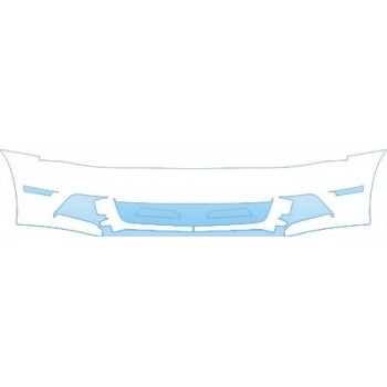 PAINT PROTECTION KIT - 2013 FORD MUSTANG BOSS 302 BASE BUMPER KIT - PRECUT PPF CLEAR BRA WRAP