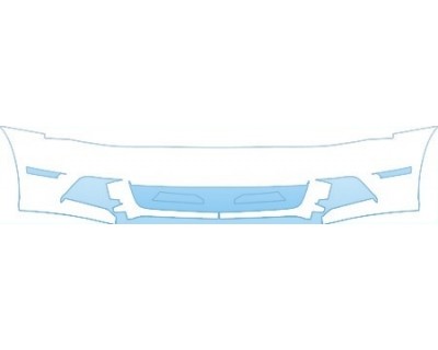 PAINT PROTECTION KIT - 2013 FORD MUSTANG GT PREMIUM CONVERTIBLE BUMPER KIT - PRECUT PPF CLEAR BRA WRAP