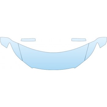 PAINT PROTECTION KIT - 2013 FORD TAURUS SE  HOOD FENDER MIRRORS KIT - PRECUT PPF CLEAR BRA WRAP