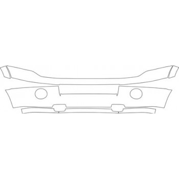 2013 FORD EXPIDITION BASE  Bumper(without Sensors) Kit
