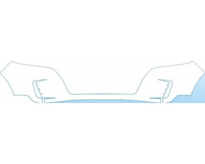 PAINT PROTECTION KIT - 2013 FORD EDGE BASE  BUMPER KIT - PRECUT PPF CLEAR BRA WRAP