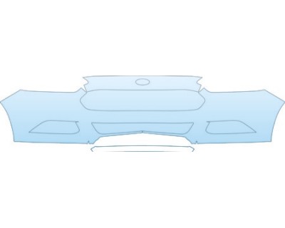 PAINT PROTECTION KIT - 2013 FORD FUSION S  BUMPER KIT - PRECUT PPF CLEAR BRA WRAP