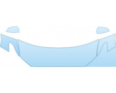 PAINT PROTECTION KIT - 2013 FORD FUSION S  HOOD FENDER MIRROR KIT - PRECUT PPF CLEAR BRA WRAP