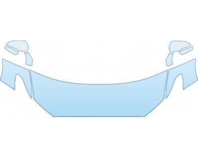 PAINT PROTECTION KIT - 2013 FORD FUSION SE  HOOD FENDER MIRROR KIT - PRECUT PPF CLEAR BRA WRAP
