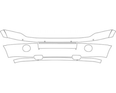 2013 FORD EXPIDITION BASE  Bumper(with Sensors) Kit