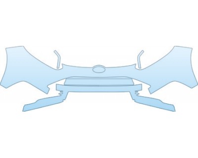 PAINT PROTECTION KIT - 2013 FORD FOCUS ST 5 DOOR HATCHBACK BUMPER(30 INCH ST) KIT - PRECUT PPF CLEAR BRA WRAP