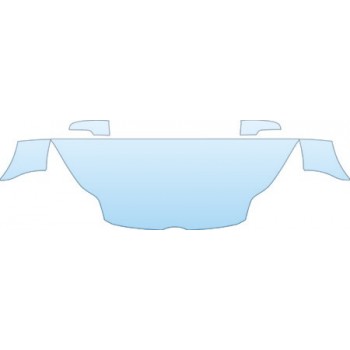 PAINT PROTECTION KIT - 2013 FORD FOCUS ST 5 DOOR HATCHBACK HOOD FENDER MIRRORS(ST) KIT - PRECUT PPF CLEAR BRA WRAP