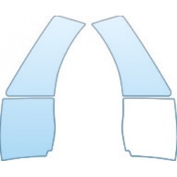 PAINT PROTECTION KIT - 2013 FORD FOCUS ST 5 DOOR HATCHBACK SPLASH(ST) KIT - PRECUT PPF CLEAR BRA WRAP