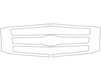 2011 FORD EXPEDITION XLT BASE Grille Kit