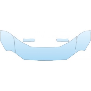 PAINT PROTECTION KIT - 2013 FORD MUSTANG SHELBY GT500 COUPE HOOD FENDER MIRRORS KIT - PRECUT PPF CLEAR BRA WRAP