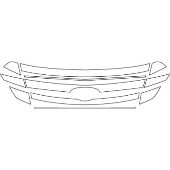 2018 FORD TAURUS SHO  Grille