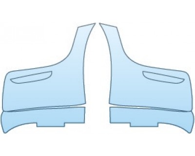 PAINT PROTECTION KIT - 2015 FORD MUSTANG GT ROUSH SPLASH - PRECUT PPF CLEAR BRA WRAP