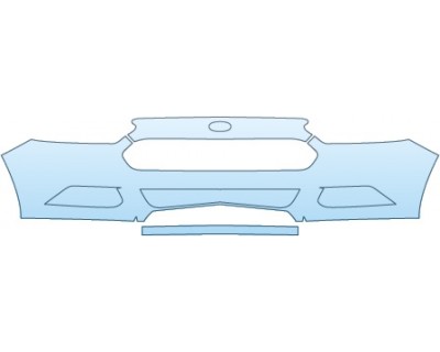 PAINT PROTECTION KIT - 2015 FORD FUSION SE  BUMPER - PRECUT PPF CLEAR BRA WRAP