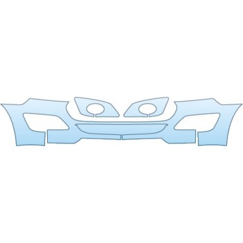 PAINT PROTECTION KIT - 2017 FORD TRANSIT CONNECT XL  LOWER BUMPER - PRECUT PPF CLEAR BRA WRAP