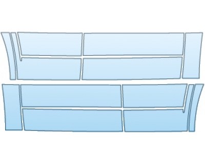PAINT PROTECTION KIT - 2014 FORD EXPEDITION XLT BASE ROCKERS - PRECUT PPF CLEAR BRA WRAP
