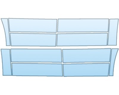 PAINT PROTECTION KIT - 2014 FORD EXPEDITION XLT LE ROCKERS (EL) - PRECUT PPF CLEAR BRA WRAP