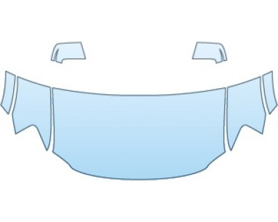 PAINT PROTECTION KIT - 2015 FORD EXPEDITION KING RANCH  HOOD FENDER MIRROR (BASE AND EL) - PRECUT PPF CLEAR BRA WRAP