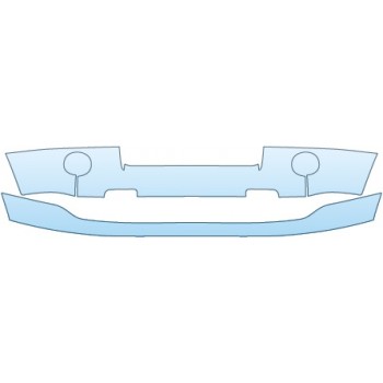 PAINT PROTECTION KIT - 2014 FORD EXPEDITION XLT LE BUMPER - PRECUT PPF CLEAR BRA WRAP