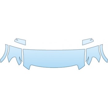 PAINT PROTECTION KIT - 2014 FORD F-150 XLT SUPER CAB (WITH FLARES) HOOD FENDERS MIRRORS - PRECUT PPF CLEAR BRA WRAP