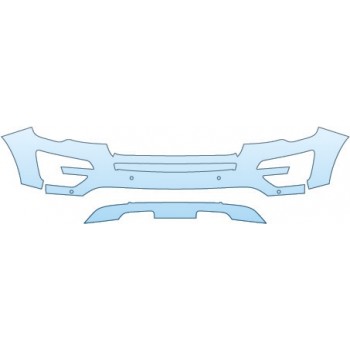 Precut PPF Kit – Clear Bra Paint Protection Film PAINT PROTECTION KIT - 2017 FORD EXPLORER PLATINUM BUMPER - PRECUT PPF CLEAR BRA WRAP