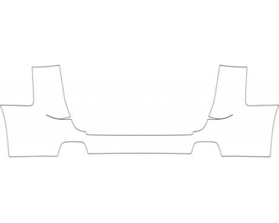 2011 GMC TERRAIN SLE  full Rear Bumper(sle) Kit