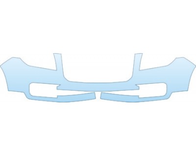 PAINT PROTECTION KIT - 2013 GMC ACADIA DENALI  UPPER BUMPER(DENALI) KIT - PRECUT PPF CLEAR BRA WRAP