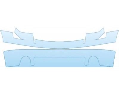 PAINT PROTECTION KIT - 2010 GMC SIERRA 1500 BUMPER KIT - PRECUT PPF CLEAR BRA WRAP