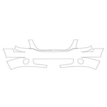 2010 GMC YUKON SLT  Bumper With Plate Cut Out Kit