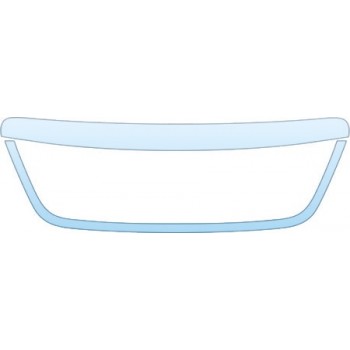 PAINT PROTECTION KIT - 2007 GMC ACADIA SLE GRILLE KIT - PRECUT PPF CLEAR BRA WRAP