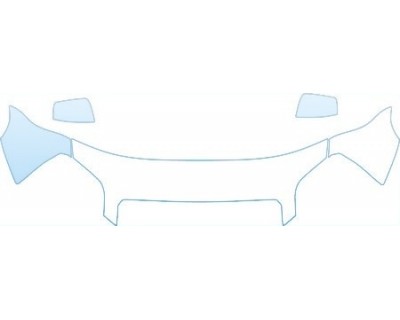 PAINT PROTECTION KIT - 2013 GMC TERRAIN SLT  HOOD FENDER MIRRORS(BIKINI CUT) KIT - PRECUT PPF CLEAR BRA WRAP
