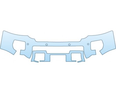 2015 GMC SIERRA 2500HD SLE Bumper (with Sensors)