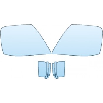 PAINT PROTECTION KIT - 2016 GMC TERRAIN DENALI  HEADLIGHTS FOG LIGHTS - PRECUT PPF CLEAR BRA WRAP