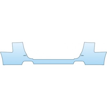 Precut PPF Kit – Clear Bra Paint Protection Film PAINT PROTECTION KIT - 2015 GMC TERRAIN DENALI FULL REAR BUMPER(SLE) - PRECUT PPF CLEAR BRA WRAP