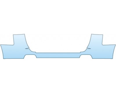 Precut PPF Kit – Clear Bra Paint Protection Film PAINT PROTECTION KIT - 2015 GMC TERRAIN DENALI FULL REAR BUMPER(SLE) - PRECUT PPF CLEAR BRA WRAP