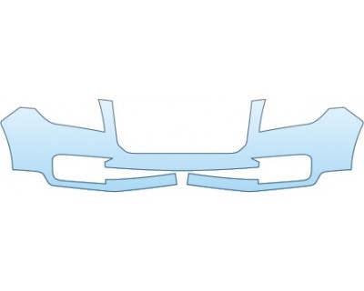 PAINT PROTECTION KIT - 2015 GMC ACADIA DENALI  UPPER BUMPER(DENALI) - PRECUT PPF CLEAR BRA WRAP